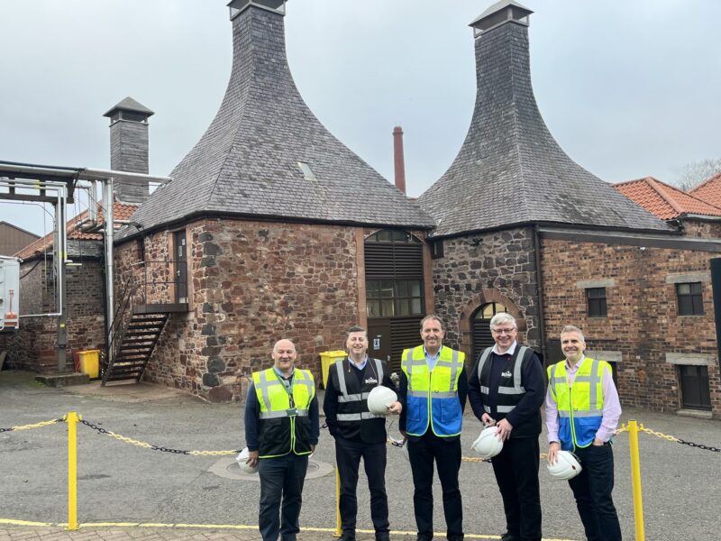 Parliamentarians visit historic Belhaven Brewery