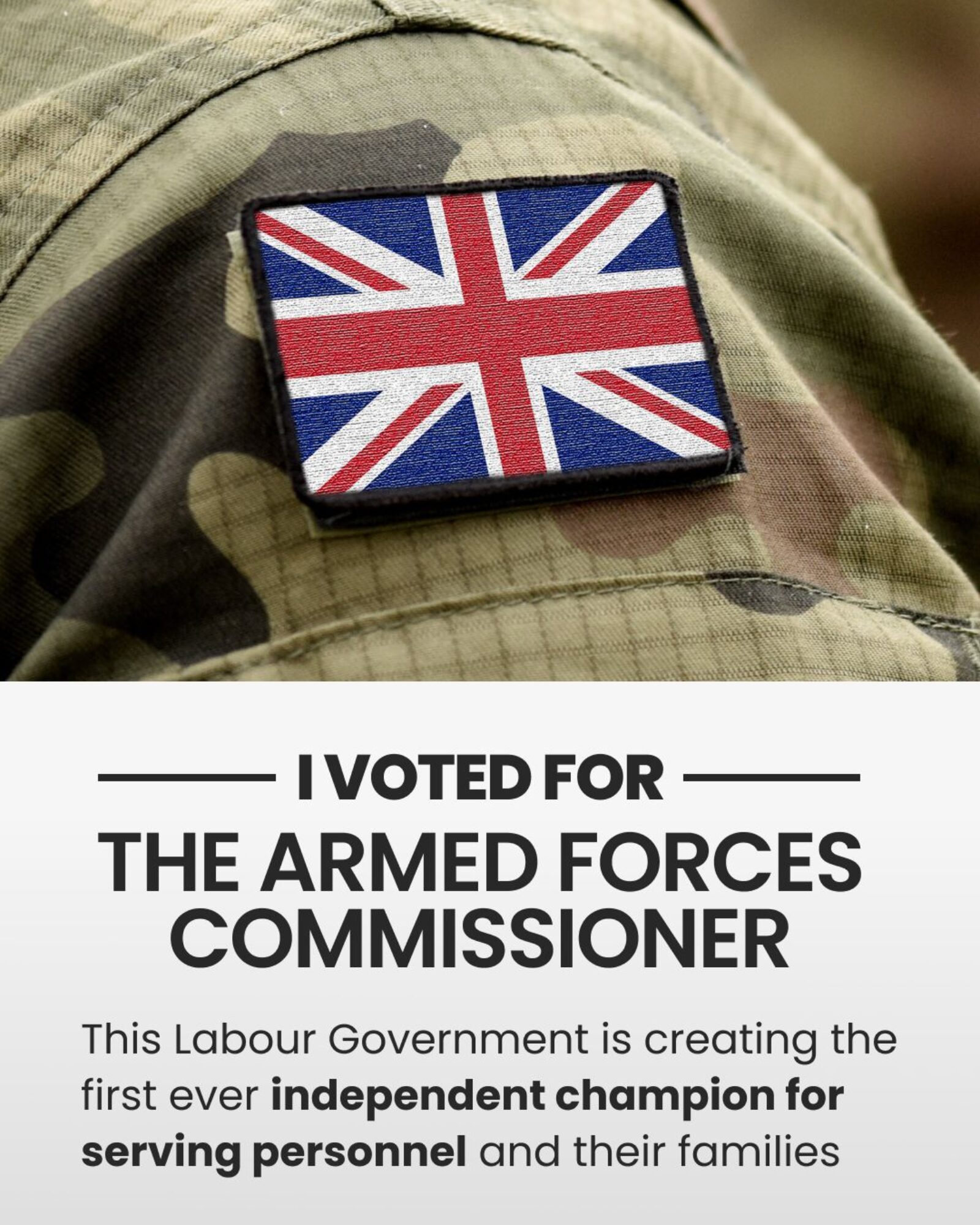 Armed Forces Commissioner Bill