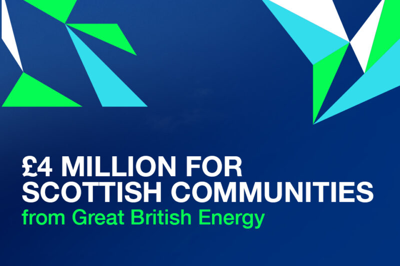GB Energy funding boost for communities