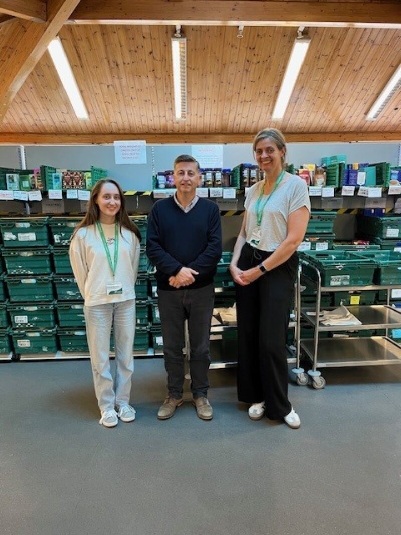 Visiting East Lothian Foodbank
