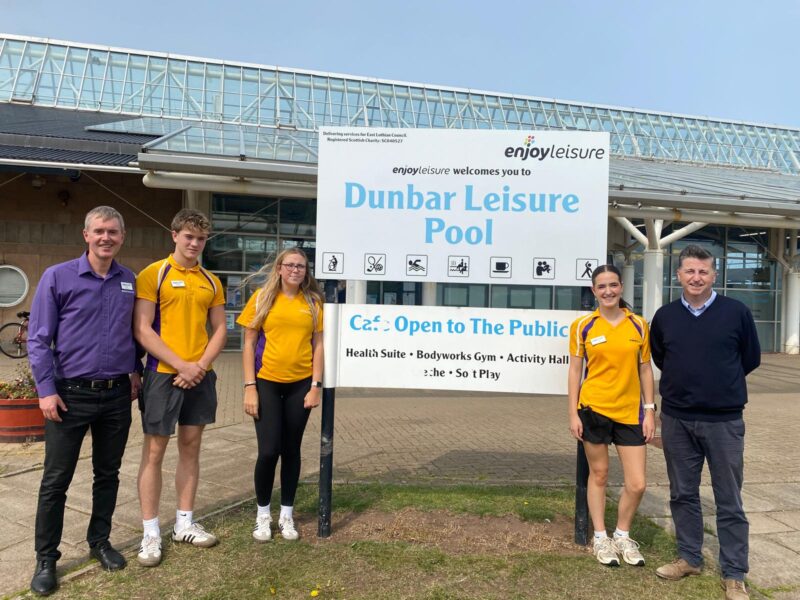 Visiting Dunbar Leisure Pool