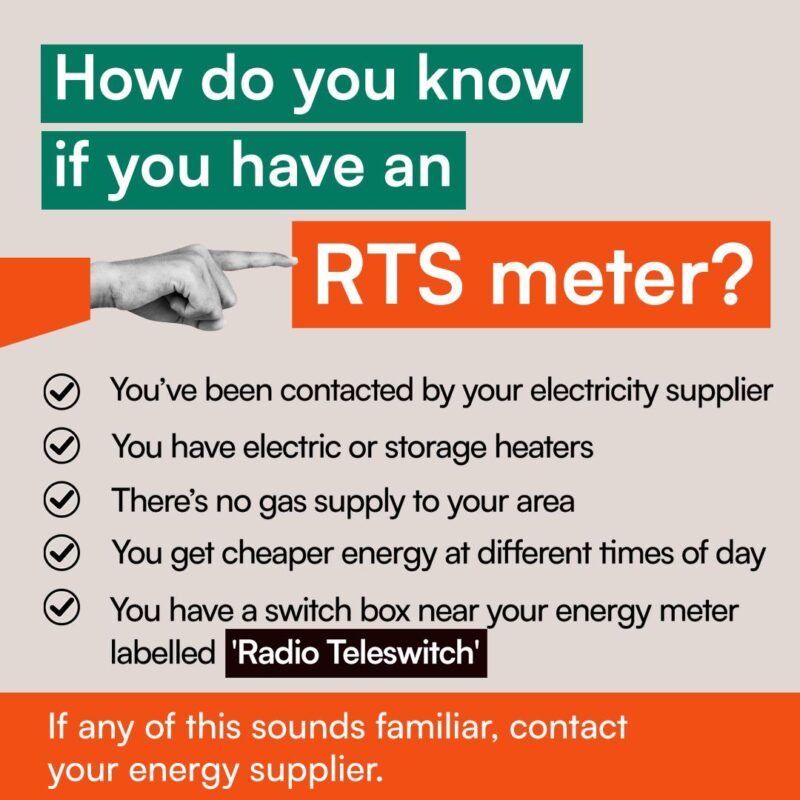 How do you know if you have an RTS meter